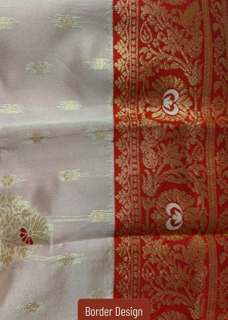ShubhoShree Kolkata Signature Saree - Inspired by Divine Grace