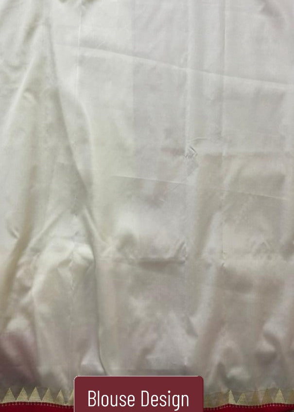 PujoShobha Kolkata Signature Saree - Festive Elegance of Bengal