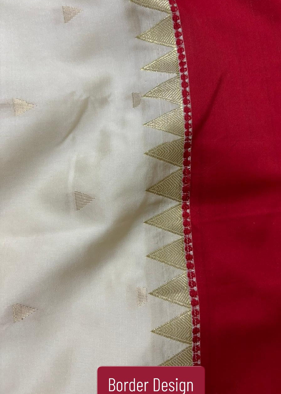 PujoShobha Kolkata Signature Saree - Festive Elegance of Bengal