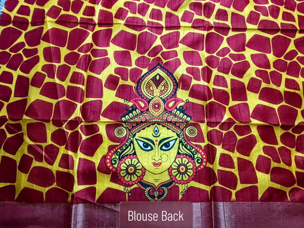 SuryaShobha Pujo Saree - Golden Grace of Pujo